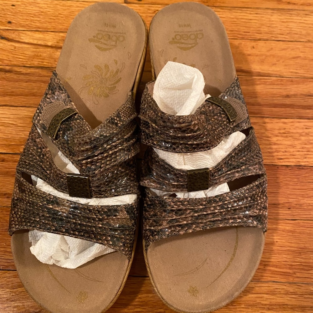 Abeo snake skin women‘s sandals